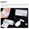 4-Pack Disposable Self Piercing Kit with Built-in Nose Studs, Very Safe Piercing Gun, Simple and Convenient Operation, Ideal for Family Use (White + Pink) view 4