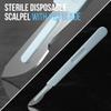 MyMed Disposable Scalpel Blades| #23 Sharp Carbon-Steel Blades | Pack of 20| Sterile Individual Pouches| for Dermaplaining, Podiatry, Crafts & More view 2