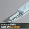 MyMed Disposable Scalpel Blades| #23 Sharp Carbon-Steel Blades | Pack of 20| Sterile Individual Pouches| for Dermaplaining, Podiatry, Crafts & More view 4