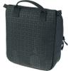 EVOC WASH POUCH Wash bag for everyday, toilet bag for travel and holidays (individually configurable dividers, removable pocket mirror, integrated hook for hanging), Black, Black, One Size, Modern view 3