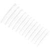 SOLUSTRE 120pcs Lengthened Fake Nails for Creative Nail Art Display Manicure Decals Transparent Pieces for Designs and Salon Use view 1