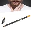 Barber Pencil, Beard Pencil Filler for Men, Barber Pencil for Lineup, Household Beard Pencil Liner, Long Lasting Repair Shape Beard Pen Water/Sweat Proof beard filler Shaping Styling Tool(black) view 1