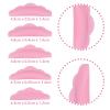 60 Pcs Silicone Eyelash Perming Curler Lash Lift Rods Set 5 Size Reusable Eyelash Lift Pads and Y Shape Eyelash Brush Lash Lift Pads Brush Grafting Lash Lifting Makeup Tools for Curl Eyelash view 2