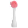 Alvinlite Manual Facial Cleaning Brush, Silicone Facial Scrubber 2-in-1 Face Brush Mask Mixing Stick for Skin Care(Pink) view 2