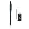 M Mellie's Signature Microblading Eyebrow Pen (Pack of 10) - Disposable Microblading Pen with Sterilized Blade, Comfortable Rubber Grip and Pigment Sponge for Flawless Bro (C12 .18mm, Black) view 1