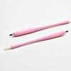 Mellie's Signature Microblading Eyebrow Pen (Pack of 10) - Disposable Microblading Pen with Sterilized Blade, Comfortable Rubber Grip and Pigment Sponge for Flawless Bro (Pink, C12 .15mm) view 3