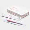 Mellie's Signature Microblading Eyebrow Pen (Pack of 10) - Disposable Microblading Pen with Sterilized Blade, Comfortable Rubber Grip and Pigment Sponge for Flawless Bro (Pink, C12 .15mm) view 4