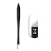 Mellie's Signature Microblading Eyebrow Pen (Pack of 10) - Disposable Microblading Pen with Sterilized Blade, Comfortable Rubber Grip and Pigment Sponge for Flawless Bro (Black, C14 .18mm) view 1