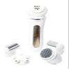 Epitome 5-in-1 Hair Removal Epilator with Facial Cleanser and Shaver attachments Wet/Dry with Built-in Light view 1