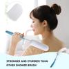 1pc Back Scrubbing Brush Long Handle Bath Brush Body Brush Bathroom Supplies Back Bath Brush Back Cleaning Brush view 3