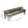 1 Pc Comb Storage Box Comb Storage Holder Positioning Comb Case Styling Comb Organizer Panda Headband Cosmetic Scissors Comb Holder Multipurpose Pp Display Box view 2