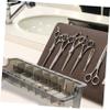 1 Pc Comb Storage Box Comb Storage Holder Positioning Comb Case Styling Comb Organizer Panda Headband Cosmetic Scissors Comb Holder Multipurpose Pp Display Box view 4