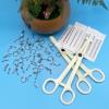 A-minusone 84PCS Body Septum Piercing Kit 14G 16G Tools for Nose Tongue Lip Ear Eyebrow Belly Button Cartilage Tragus Industrial Barbell Helix Daith Piercing Jewelry Clamps view 4
