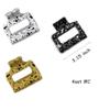 4PCS Hair Claw Clips Acrylic Hair Banana Hair Clips Spilling ink PrintStylish Hair Accessories for Women Girls (4 Set#C) view 4