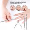 31Pcs Foot & Hand File Pedicure Tools Kit for Dead Skin Remove, Nail Maintain with Cleaning Storage Box for Men Women Salon or Home Best Gift view 3