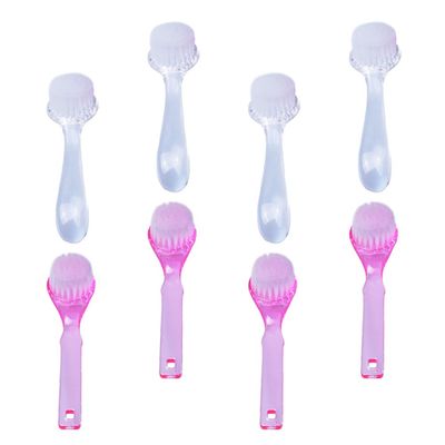 1 Set 8pcs Nail Cleaning Brush Nail Brush Scrub Brush Household Cleaning Brush