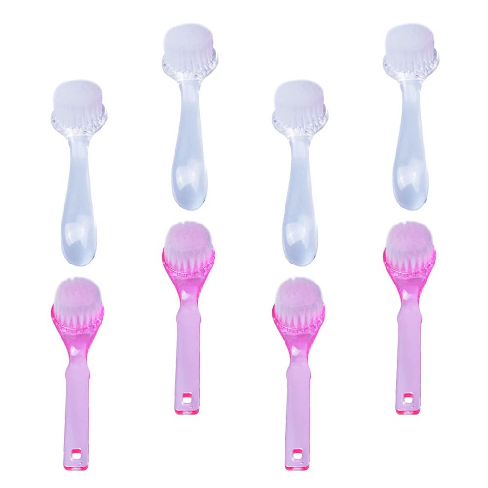 1 Set 8pcs Nail Cleaning Brush Nail Brush Scrub Brush Household Cleaning Brush