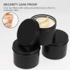 Beaupretty 12pcs Aluminum Cream Jars for Cosmetics Lip Balm Craft Accessories Practical Storage Lid for Easy Identification Container view 3