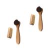 4pcs Nail Brush Handwashing Brush Scrubbing Hand Brush Hand Cleaning Tool Hand Cleaning Brush Nail Finger Washing Brush Wood Pig Bristles Cleaning Brush Reliable Hand Brush view 1