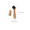 4pcs Nail Brush Handwashing Brush Scrubbing Hand Brush Hand Cleaning Tool Hand Cleaning Brush Nail Finger Washing Brush Wood Pig Bristles Cleaning Brush Reliable Hand Brush view 3