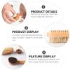 4pcs Nail Brush Handwashing Brush Scrubbing Hand Brush Hand Cleaning Tool Hand Cleaning Brush Nail Finger Washing Brush Wood Pig Bristles Cleaning Brush Reliable Hand Brush view 4
