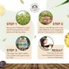 Nature Sustained Pure, Sensitive Skin Shampoo & Conditioner Raw Probiotic Plant Formula (pH Balanced) for Sensitive Skin & Dry Hair - (9 Oz. Bottles) (Lemongrass, 2-pack) view 4
