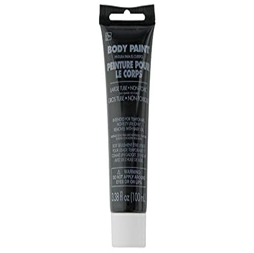 Black Body Paint in Tube- 3.4 oz. | Washable | 1 Pc.