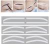 Eyebrow Stencil, Silicone Disposable SkinFriendly Eyebrow Stencil Kit Hygienic Convenient Easy to Use Eyebrow Shaping Stencils for Microblading Artist to Shape and Position view 4