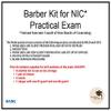 Barber Kit for NIC Practical Exam (Maine) view 1