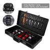Aohuada Barber Carrying Case Organizer, Professional Barber Travel Case Salon Hair Cutting Grooming Barber Carrying Case for Clippers and Supplies view 3