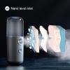 Kingsmile Nano Facial Mister,Moisturizing Nano Mister Sprayer, Portable Mini Nano Mister, Handy Lash Mister for Eyelash Extensions, Face Mister with 1OZ /30ML Visual Water Tank Black view 3