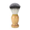 Aethland Personalized Custom DIY Shaving Brush, Handcrafted Men's Shaving Brush for Men's Grooming Hair Wet Shave Men Gift (Wooden Handle- 01) view 1