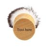 Aethland Personalized Custom DIY Shaving Brush, Handcrafted Men's Shaving Brush for Men's Grooming Hair Wet Shave Men Gift (Wooden Handle- 01) view 4