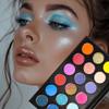 18 color eyeshadow palette,vegan eye shadow with special colors eyeshadow cosmetic Matte duochrome eyeshadow (make up-1) view 4