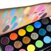 18 color eyeshadow palette,vegan eye shadow with special colors eyeshadow cosmetic Matte duochrome eyeshadow (make up-2) view 4