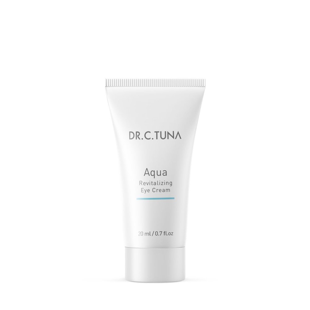 FARMASi Dr. C. Tuna Aqua Revitalizing Eye Cream Hydrating & Smoothing with Hyaluronic Acid & Sea Water Complex, Vegan-Friendly, 0.7 fl.oz / 20 ml