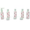 9 Piece TSA Approved Travel Bottle Set - BPA Free (Palm Leaves) view 2