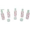 9 Piece TSA Approved Travel Bottle Set - BPA Free (Palm Leaves) view 3
