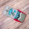 9 Piece TSA Approved Travel Bottle Set - BPA Free (Palm Leaves) view 4