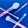 MODA Tie Dye, 5pc Full Face Makeup Brush Set, Includes - Blush, Complexion, Shadow, Crease, & Liner Brushes, Dreamy Blue view 2