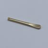 3 Pieces Zinc Alloy Makeup Spatula Eye Cream Spoon Beauty Scoop Mini Spoon Makeup Beauty Spoons Mini Cosmetic Skincare Spatula for Cream Lotions, Cylindrical Handle Type, Golden, Silver, Rose-Gold view 2