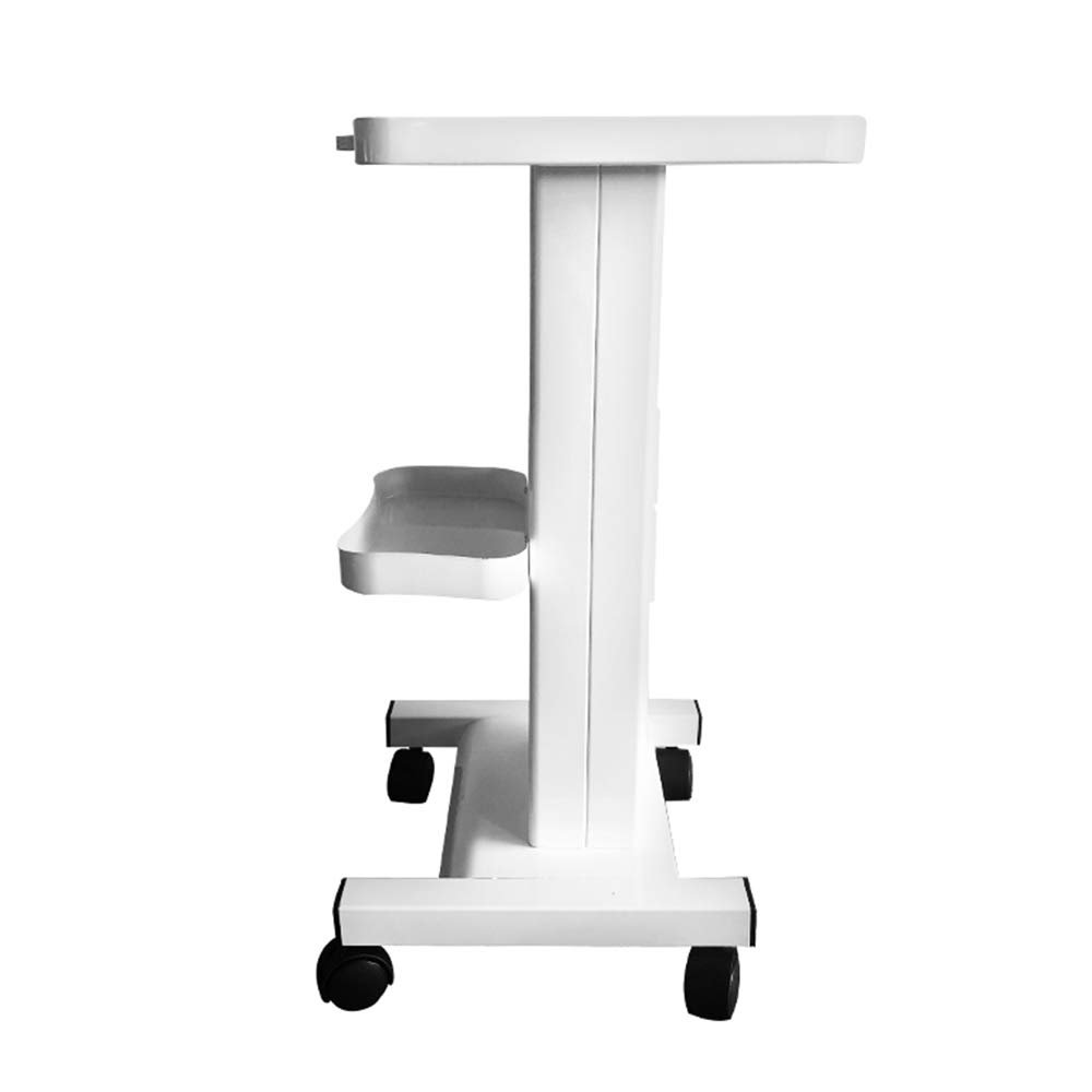 Beauty Salon Trolley Stand,Salon Trolley with Socket Stand Rolling Cart Beauty Wheel Holder Spa Cart 350W Max Load 45kg