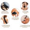 CeleCily 5-in-1 Self Tanner Mitt Applicator Kit - Professional Self Tanning Mitt Back Applicator, Mini Mitt, Brush and ExfoliatorNo Streaks, No Orange Palms, Double-Sided Washable Tanning Gloves Set view 3