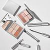 AMUSE Eye Vegan 6-Color Eyeshadow Palette - Matt, Shimmery, Glitter Shades - K-Beauty Natural Makeup - 01 Sheer Nude view 2