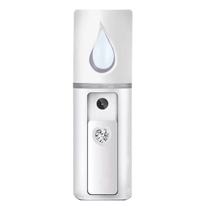 Nano Facial Spray Mini Nano Steamer, Convenient Portable Face Steamer, Modern Design Mini Facial Steamer, Eyelash Extension Liquid, 20ml Super-Capacity Moisturizing for Makeup(Color:with Mirror)