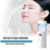 Nano Facial Spray Nano Water Replenishment Apparatus Portable Nano Sprayer is Suitable for Makeup Eyelash Extender Moisturizing(Color:White) view 3