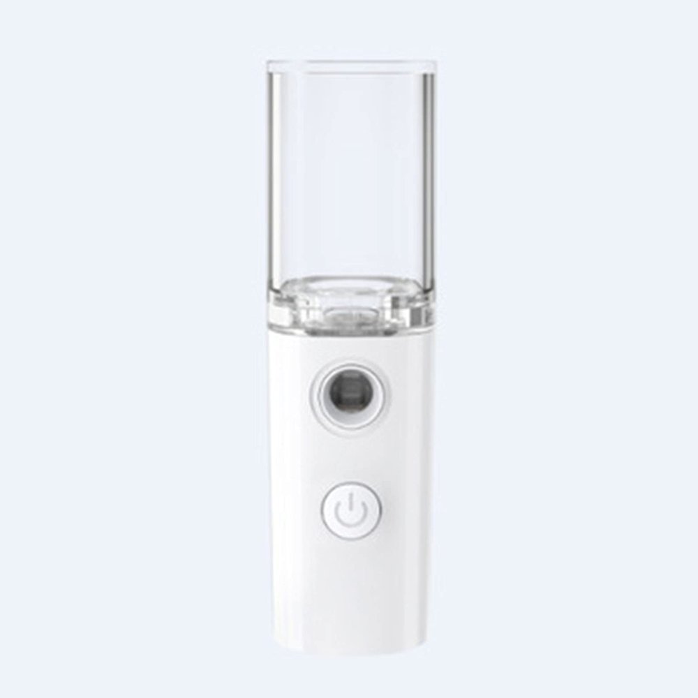 Nano Facial Spray Mini Nano Facial Steamer Nano Moisturizing Spray Portable for Moisturizing and Hydrating Eyelash Extension(Color:White)