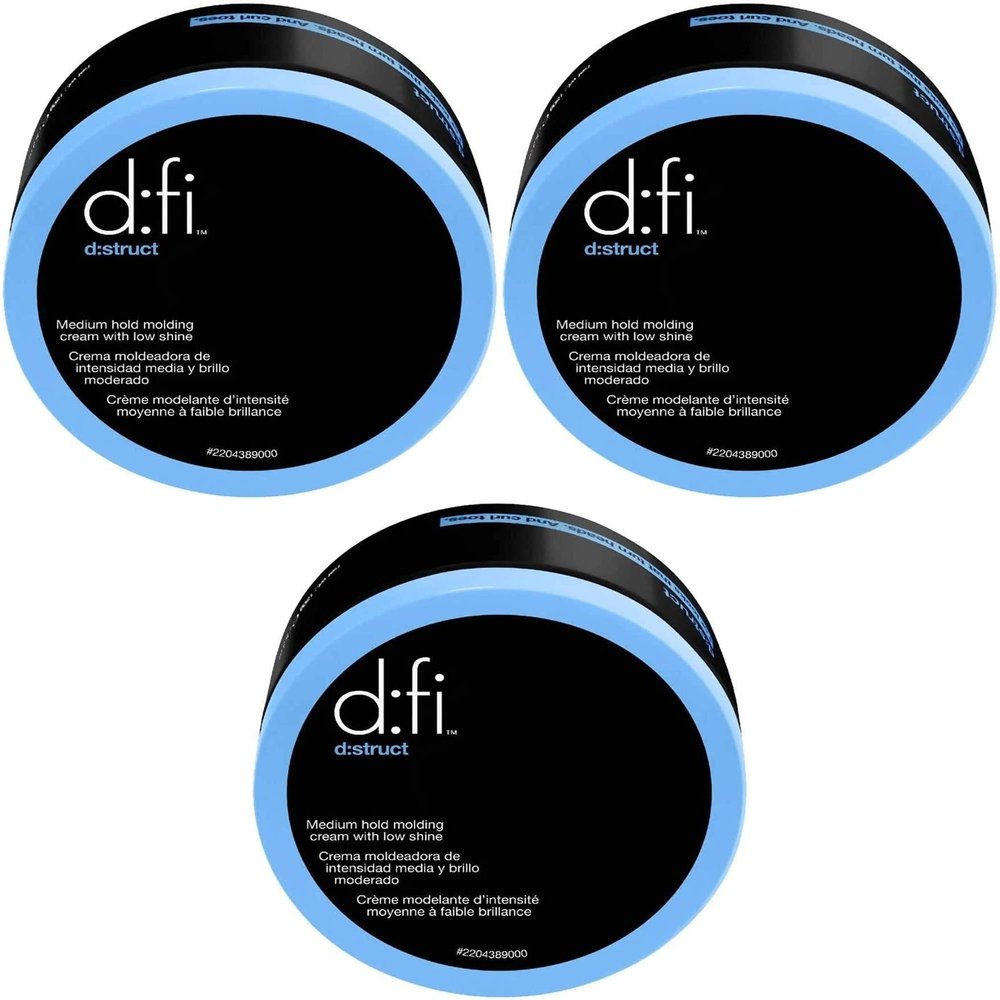 D:fi D:struct Pliable Molding Creme 5.3.oz Pack of 3