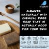 Bluebyrd Soap Co. Ginger Lemongrass All Natural Soap Bar with Neem Oil | Cleansing Beauty Bar Soap Scented with 100% Essential Oils | Neem for eczema prone skin, psoriasis and acne, 5oz. (GINGER) view 4