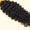 Malaysian Curly Human Hair Extensions Flat Tip Hair Keratin Hair Extension Pre-bonded Machine Made Capsules Human Hair 100/200 Strands (14inch 200strand, Natural color) view 4